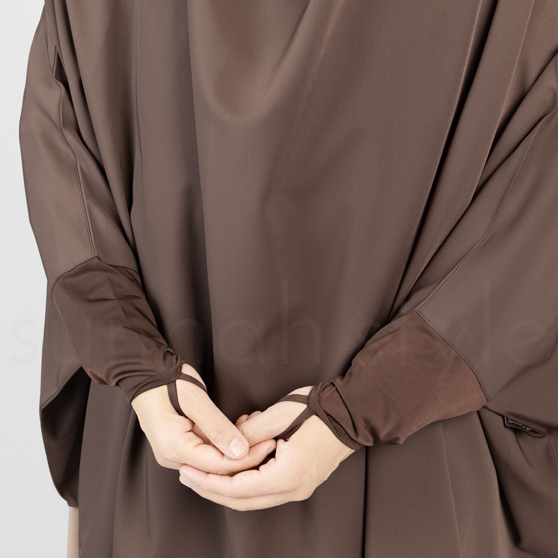 Sunnah Style Signature Jilbab Top Thigh Length Mink